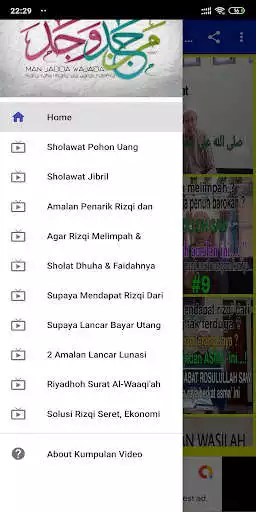 Play Kumpulan Video Amalan Doa Magnet Rezeki  and enjoy Kumpulan Video Amalan Doa Magnet Rezeki with UptoPlay