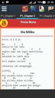 Play Kunci Gitar Yovie Nuno