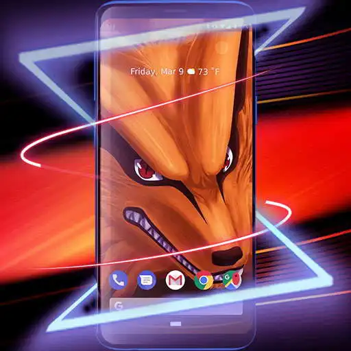 Play kurama wallpaper 3d APK