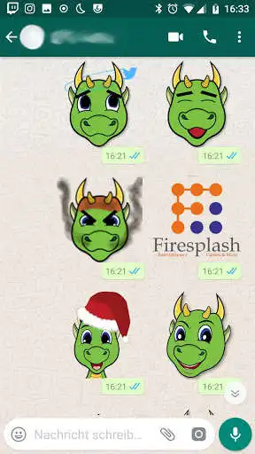 Play Kurisou The Dragon WhatsApp Stickers WAStickerApps as an online game Kurisou The Dragon WhatsApp Stickers WAStickerApps with UptoPlay