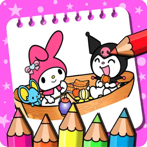 Play kuromi Coloring Book Game APK