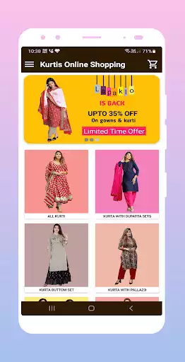 Play Kurtis Online Shopping App  and enjoy Kurtis Online Shopping App with UptoPlay