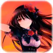 Free play online Kurumi Nightmare Tokisaki Anime Live Wallpaper APK