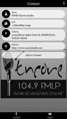 Play KWSP Encore Radio