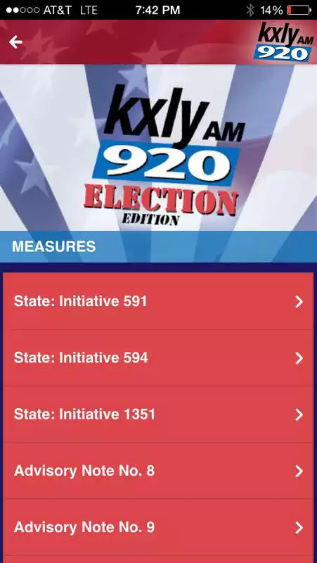 Play KXLY 920 Election