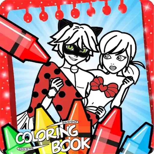 Play lady bug coloring book APK