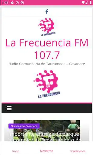 Play La Frecuencia FM 107.7 as an online game La Frecuencia FM 107.7 with UptoPlay