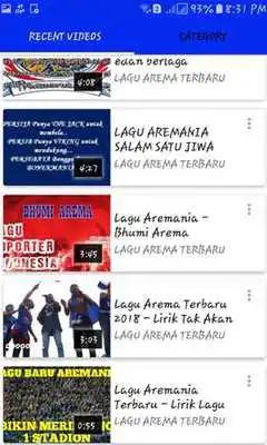 Play Lagu AREMA FC Terbaru