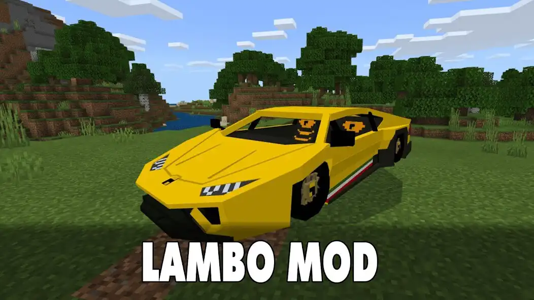 Play Lamborghini Mod for Minecraft  and enjoy Lamborghini Mod for Minecraft with UptoPlay