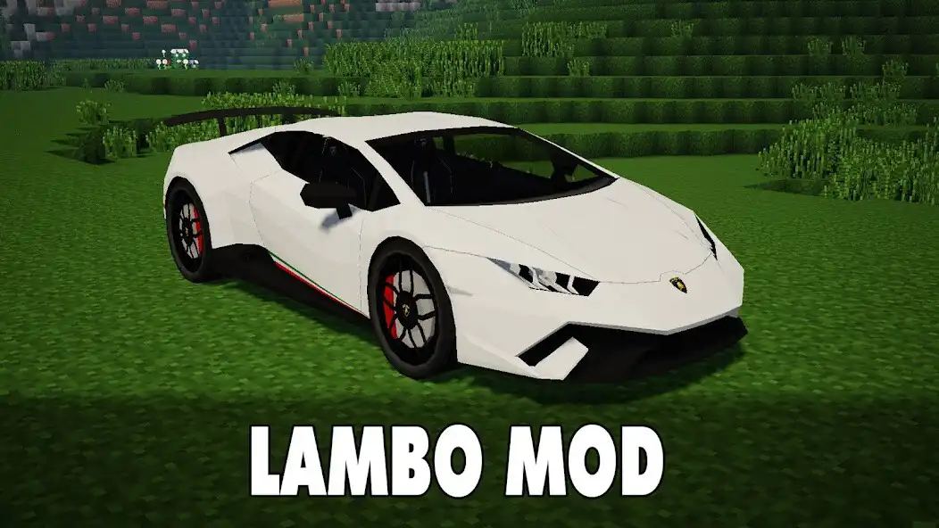 Play Lamborghini Mod for Minecraft as an online game Lamborghini Mod for Minecraft with UptoPlay