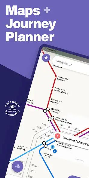 Play LA Metro - Map  Route Planner  and enjoy LA Metro - Map  Route Planner with UptoPlay