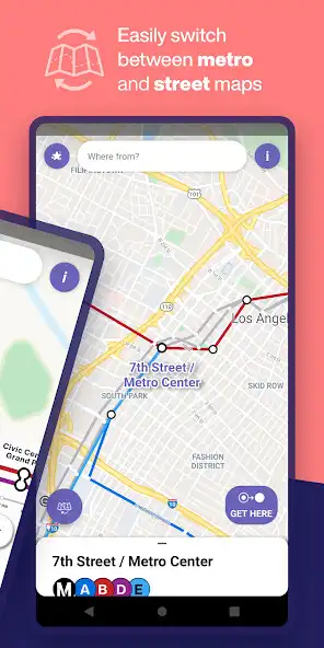 Play LA Metro - Map  Route Planner as an online game LA Metro - Map  Route Planner with UptoPlay