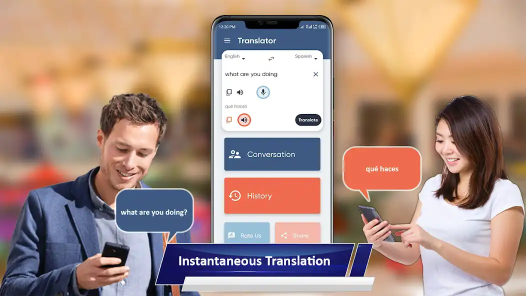Play Language Translator Text Voice  and enjoy Language Translator Text Voice with UptoPlay
