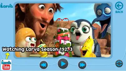 Play Larva Island Season_01 as an online game Larva Island Season_01 with UptoPlay