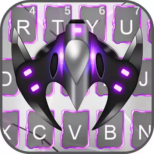 Play Laser Metallic Bat Keyboard Theme APK