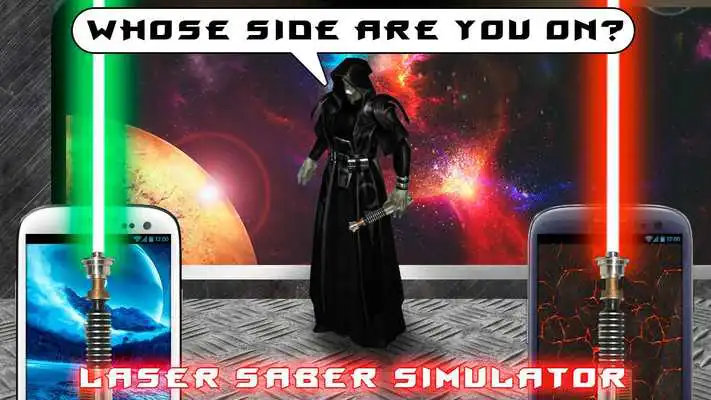 Play Laser saber simulator