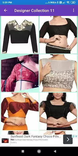 Play Latest Blouse Designs as an online game Latest Blouse Designs with UptoPlay