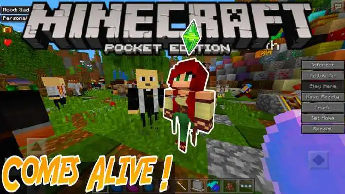 Play Latest Comes Alive Mod for MCPE