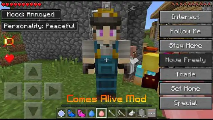 Play Latest Comes Alive Mod for MCPE