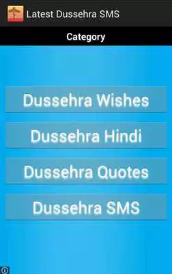 Play Latest Dussehra SMS