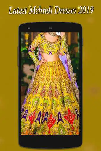 Play APK Latest Mehndi Dresses 2019  and enjoy Latest Mehndi Dresses 2019 with UptoPlay com.skillapps.latestmehndidresses.hinadresses.free