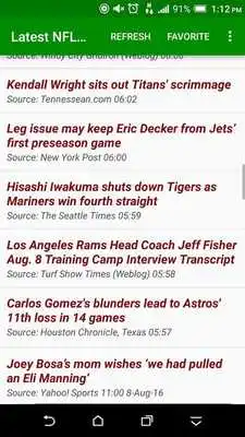 Play Latest NFL News