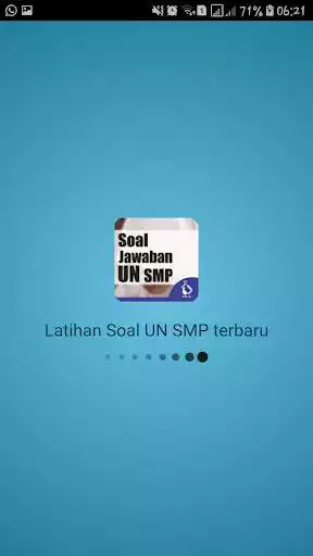 Play Latihan Soal Ujian Nasional SMP terbaru as an online game Latihan Soal Ujian Nasional SMP terbaru with UptoPlay