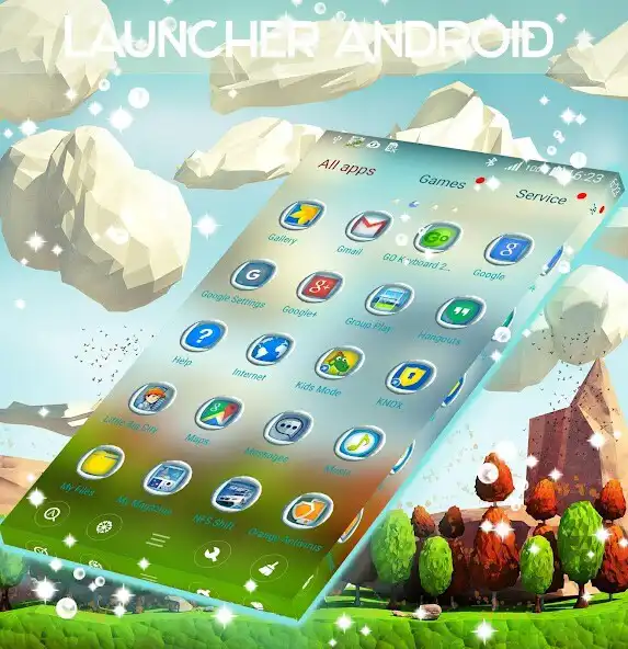 Play Launcher for Android ™ as an online game Launcher for Android ™ with UptoPlay