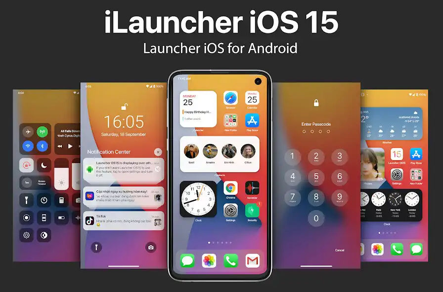 Play Launcher iOS16 - iLauncher  and enjoy Launcher iOS16 - iLauncher with UptoPlay