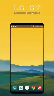 Play Launcher Theme for LG G7