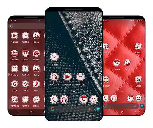 Play Launcher Theme Leather  and enjoy Launcher Theme Leather with UptoPlay