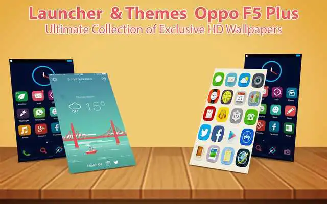 Play Launcher themes OPPO F5 Plus: F5 selfie Expert