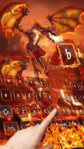 Play Lava Fire Dragon Keyboard