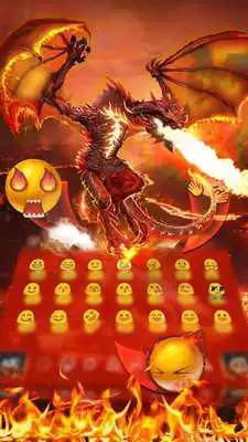 Play Lava Fire Dragon Keyboard