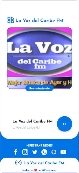 Play La Voz del Caribe FM  and enjoy La Voz del Caribe FM with UptoPlay