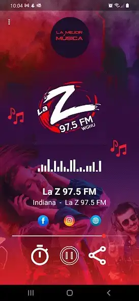 Play La Z 97.5 FM - Indiana  and enjoy La Z 97.5 FM - Indiana with UptoPlay