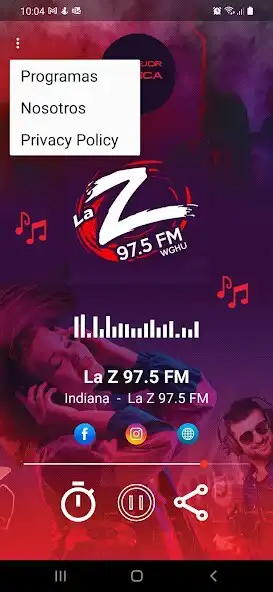 Play La Z 97.5 FM - Indiana as an online game La Z 97.5 FM - Indiana with UptoPlay