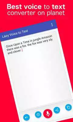 Play Lazy Voice to Text