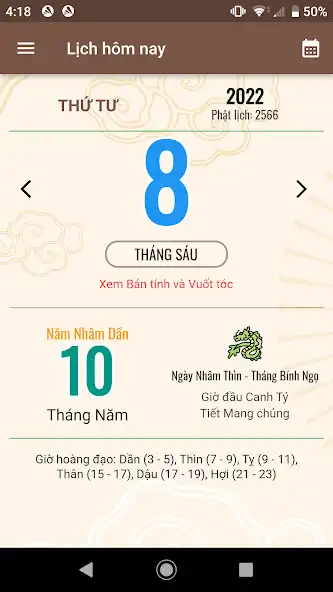 Play Lịch Âm Dương  and enjoy Lịch Âm Dương with UptoPlay