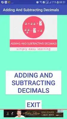 Play Learn Add and Subtract Decimal Numbers 2