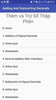 Play Learn Add and Subtract Decimal Numbers 2