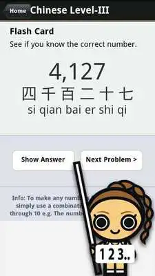 Play Learn Chinese Numbers, Fast!