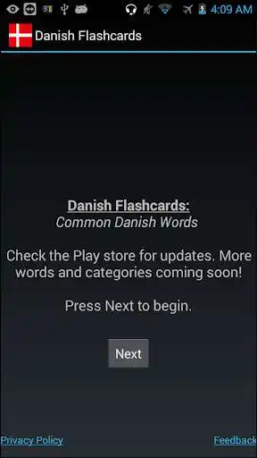 Play Learn Danish Flashcards  and enjoy Learn Danish Flashcards with UptoPlay