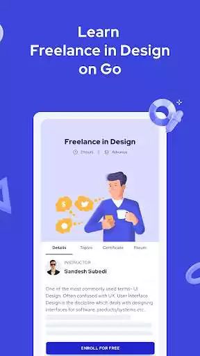 Play Learn Freelance in Design - ProApp as an online game Learn Freelance in Design - ProApp with UptoPlay