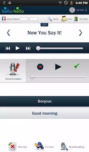 Play Learn French Hello-Hello