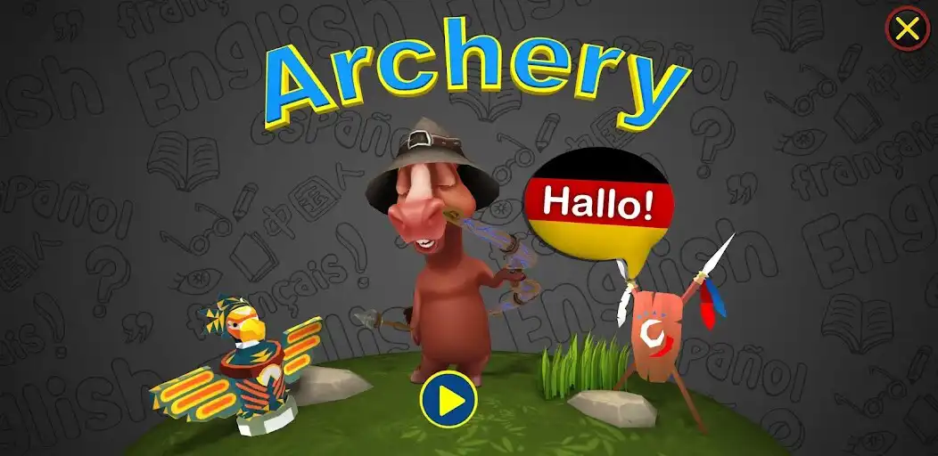 Play Learn German Words Archery  and enjoy Learn German Words Archery with UptoPlay