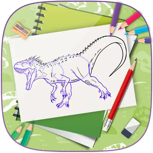 Play Learn How to Draw Dinosaurs APK