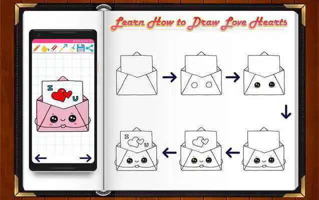 Play Learn How to Draw Love Hearts