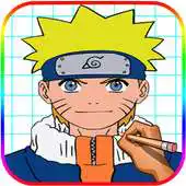 Free play online Learn How to Draw Naruto  His Friends - Easy Step APK