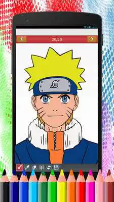 Play Learn How to Draw Naruto  His Friends - Easy Step